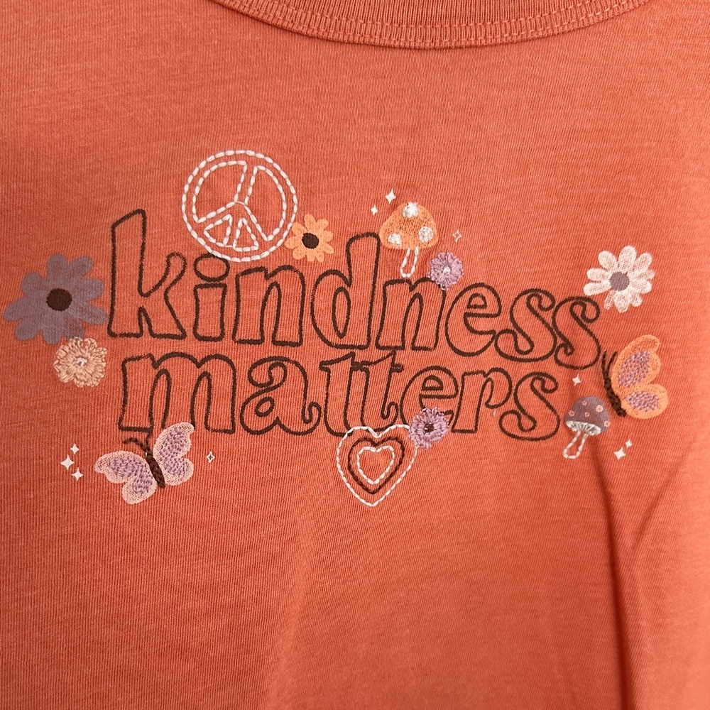 Carter's Orange Long Sleeve Tee - Kindness Matters - Picture 2 of 6